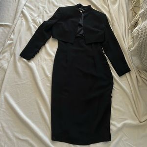 Black, Jones New York Evening, Jacket and Dress